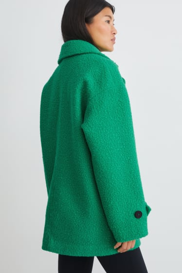 Dona - Abric de bucle - verd