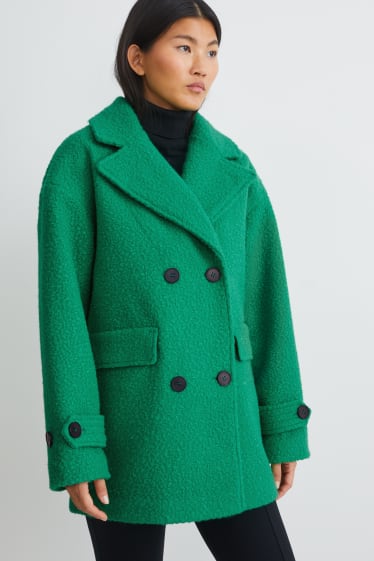 Dona - Abric de bucle - verd
