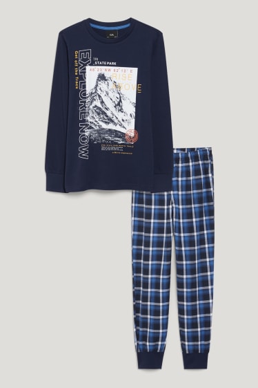 Bambini: - Pigiama - 2 pezzi - blu scuro