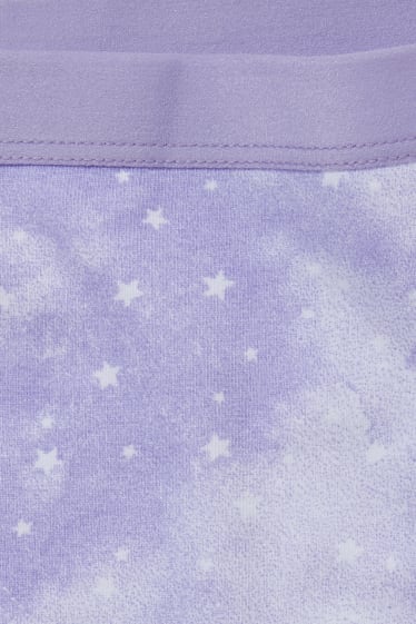 Bambine: - Confezione da 3 - coulotte - viola chiaro