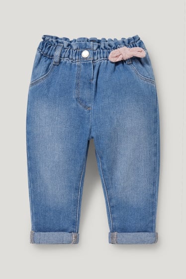 Baby Girls - Babyspijkerbroek - jeansblauw