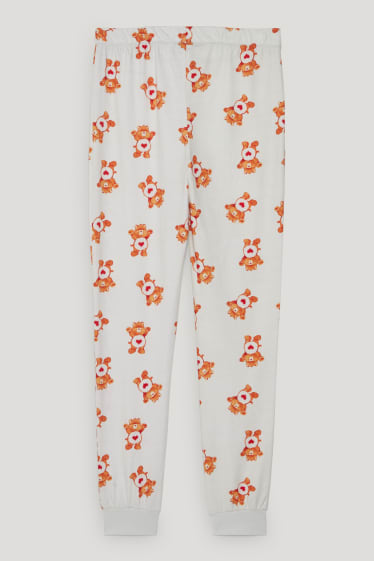Clockhouse femme - CLOCKHOUSE - pantalon de pyjama - Bisounours - blanc