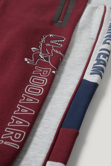 Exklusiv Online - Multipack 2er - Jogginghose - bordeaux