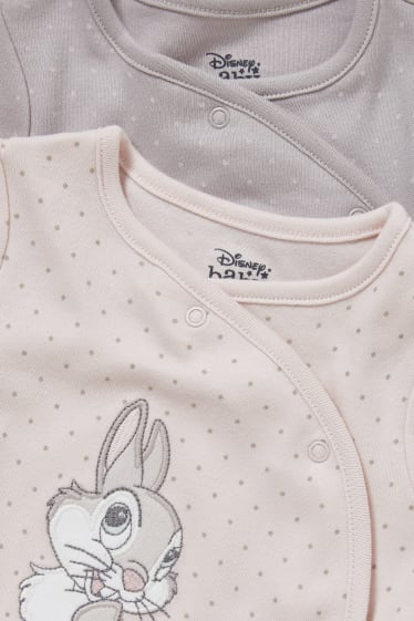 Bébé filles - Lot de 2 - Bambi - pyjama pour bébé - gris