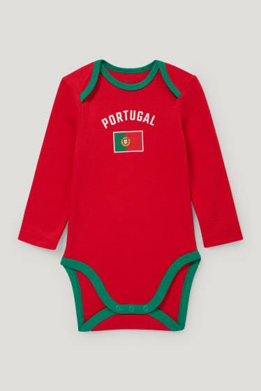 Baby Girls - Baby bodysuit - red