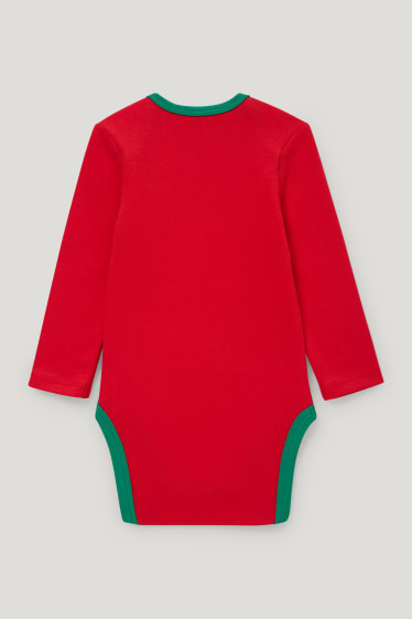 Baby Girls - Baby bodysuit - red