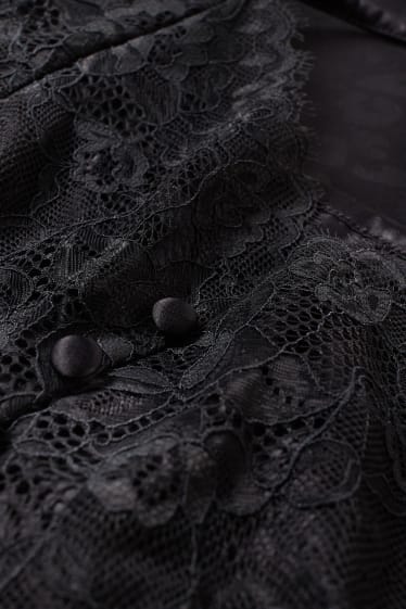 Mujer - Top de pijama - negro