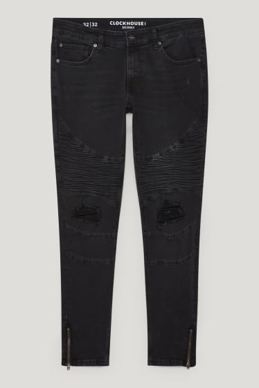 Clockhouse Boys - CLOCKHOUSE - skinny jeans - LYCRA® - black