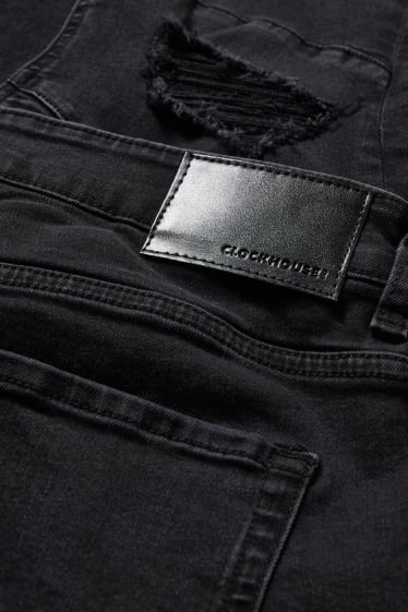 Clockhouse Boys - CLOCKHOUSE - skinny jeans - LYCRA® - black