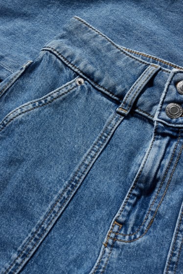 Clockhouse femme - CLOCKHOUSE - jean à jambes évasées - high waist - jean bleu