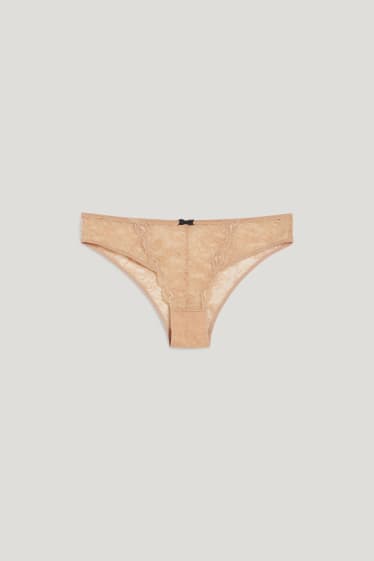 Mujer - Braguita - LYCRA® - beis