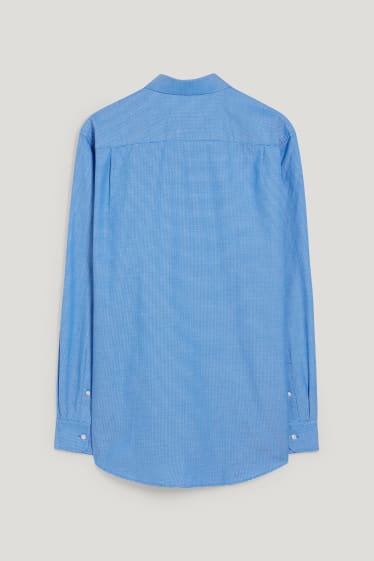 Herren - Businesshemd - Regular Fit - Kent - bügelleicht - blau