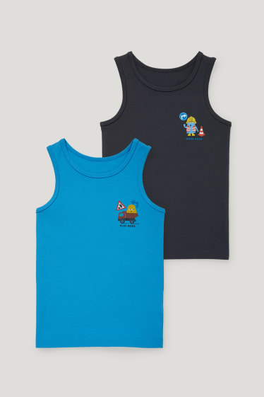 Multipack of 2 - vest - dark blue