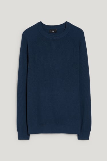 Uomo - Maglione - blu scuro
