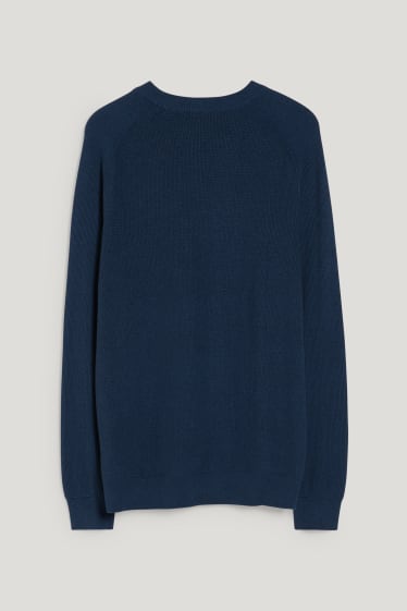 Uomo - Maglione - blu scuro