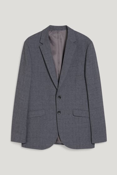 Hombre - Americana - colección modular - slim fit - Flex - LYCRA® - gris oscuro