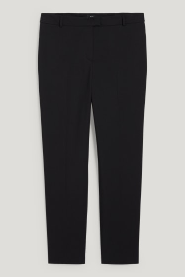 Damen - Business-Hose - Regular Fit - schwarz