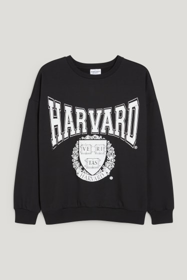 Donna - CLOCKHOUSE - felpa - Harvard University - nero