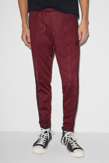 Clockhouse Boys - CLOCKHOUSE - joggingbroek - donkerrood