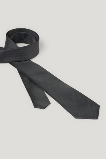 Herren - Krawatte - schwarz