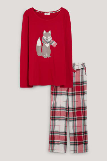 Dames - Pyjama - rood
