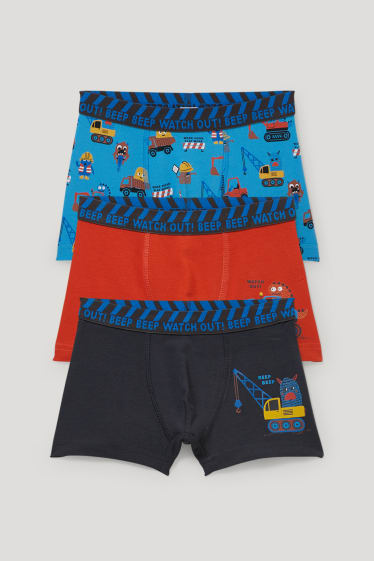 Toddler Boys - Multipack 3 buc. - bagger - boxeri - albastru închis