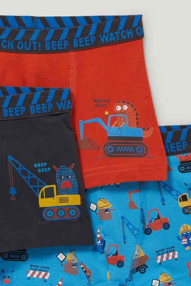 Toddler Boys - Multipack 3 buc. - bagger - boxeri - albastru închis