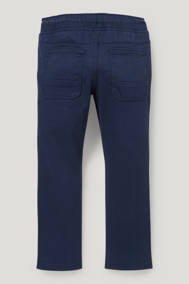 Toddler Boys - Dino - broek - slim fit - donkerblauw