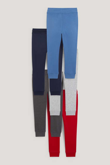 Esclusiva online - Confezione da 5 - pantaloni sportivi - rosso