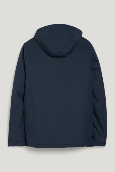 Uomo - Giacca da sci con cappuccio - blu scuro