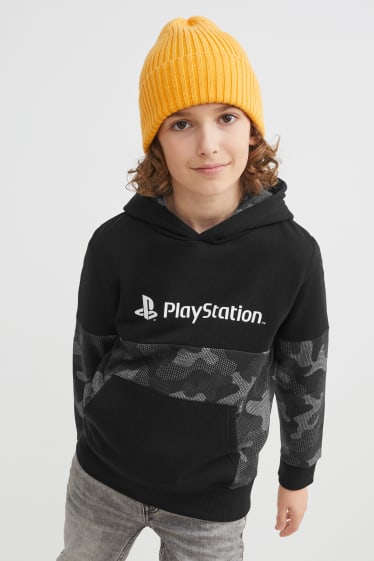 Băieți - PlayStation - hanorac - negru