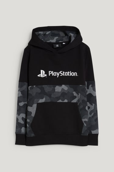 Băieți - PlayStation - hanorac - negru
