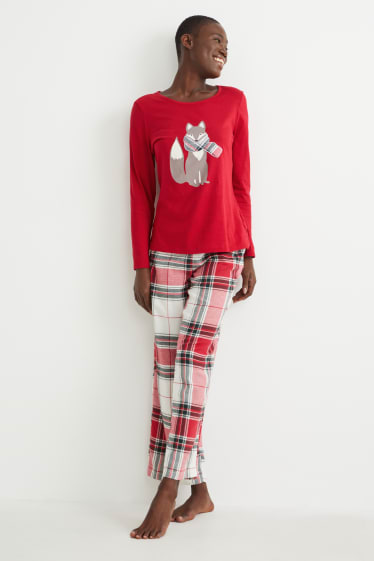 Dames - Pyjama - rood