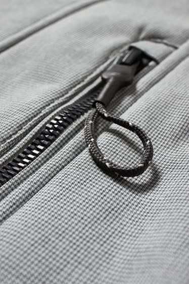 Femmes - Veste souple à capuche - blanc