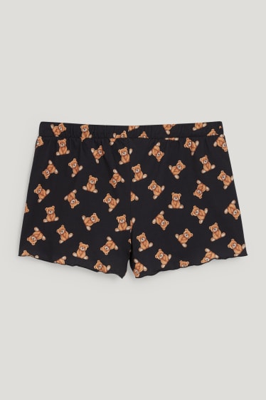 Clockhouse Girls - CLOCKHOUSE - Pyjamashorts - schwarz