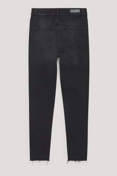 Clockhouse Girls - CLOCKHOUSE - Skinny Jeans - Super High Waist - schwarz