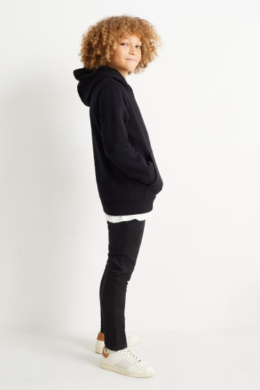 Bambini: - Super skinny jeans - nero