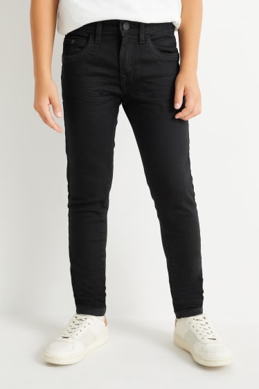 Bambini: - Super skinny jeans - nero