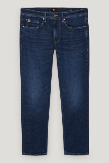 Herren - Tapered Jeans - mit Hanffasern - LYCRA® - jeans-dunkelblau