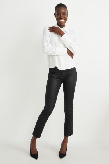 Dona - Slim jeans - high waist- LYCRA® - negre