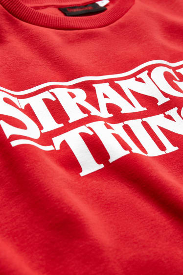 Clockhouse Girls - CLOCKHOUSE - sweatshirt - Stranger Things - red