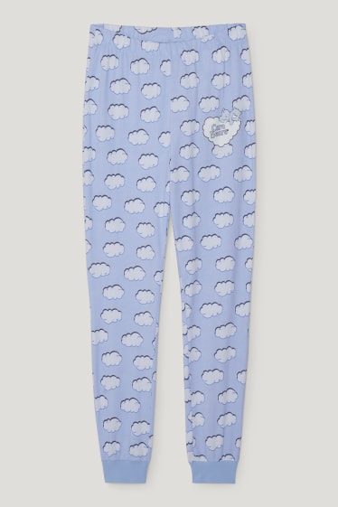 Clockhouse femme - CLOCKHOUSE - pantalon de pyjama - Bisounours - bleu clair
