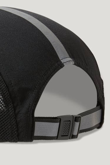 Herren - Funktions-Cap - schwarz