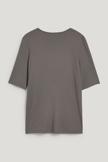 Damen - Still-T-Shirt - taupe