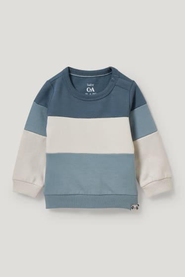 Bébé garçons - Ensemble bébé - 2 pièces - bleu  / gris foncé