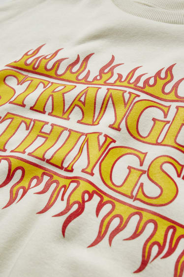 Clockhouse Girls - CLOCKHOUSE - sweatshirt - Stranger Things - cremewhite