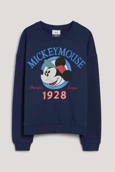 Online exclusive - CLOCKHOUSE - sweatshirt - Mickey Mouse - dark blue