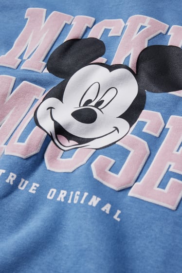 Women XL - CLOCKHOUSE - sweatshirt - Mickey Mouse - light blue