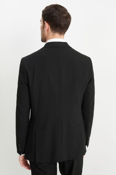 Hombre - Americana - colección modular - regular fit - Flex - LYCRA® - Mix & Match - negro