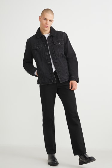 Mężczyźni - Regular jeans - czarny